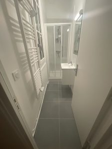 Salle de bain à la fin du chantier