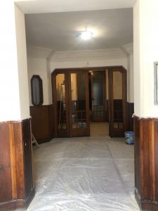 Rénovation d'un hall d'entrée à Asnières-sur-Seine 92600