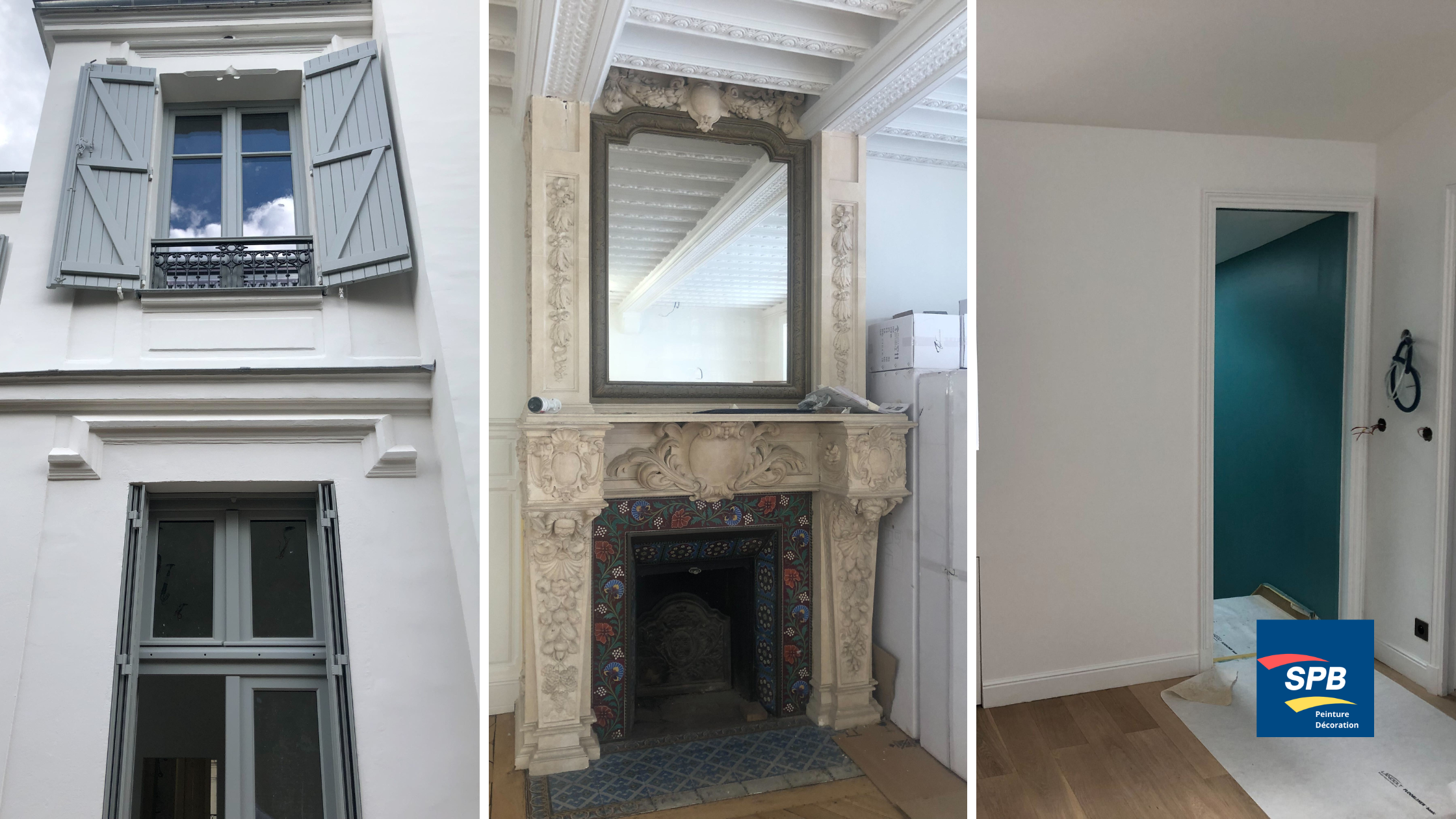 Rénovation d'un hôtel particulier à Paris 75017